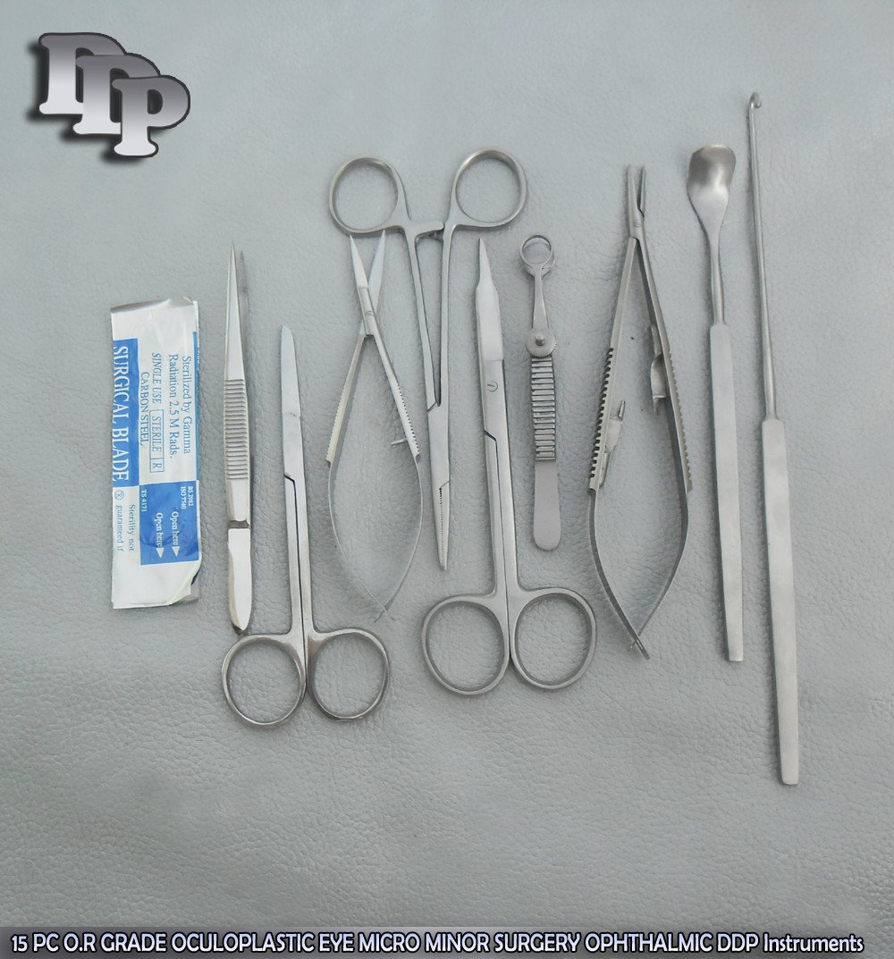 35 PC O.R GRADE OCULOPLASTIC EYE MICRO MINOR SURGERY OPHTHALMIC Instruments