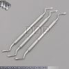 3x PERIODONTAL LUCAS BONE CURETTE #87 - DENTAL SURGICAL INSTRUMENTS