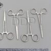 4 ASSORTED KEELY HEMOSTAT FORCEPS + CRILE HEMOSTA FORCEPS 5.5'' STR+CVD SURGICAL