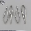 4 O.R PREMIUM GRADE CASTROVIEJO MICRO SURGERY NEEDLE HOLDERS CURVED+STRAIGHT KIT