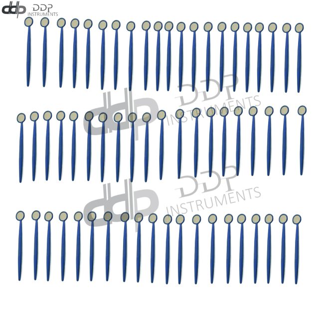 50 Mouth Exam Mirrors PLASTIC Dental & Veterinary Instruments