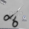 6 Hemostats Crile Forceps Surgical Instruments, Dep Handle 6" Straight