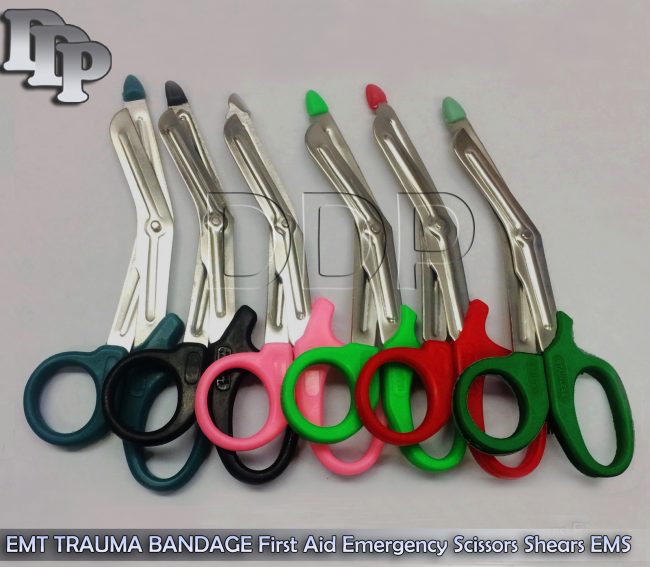 6 pcs 5.5" EMT TRAUMA BANDAGE First Aid Emergency Scissors Shears EMS Paramedic
