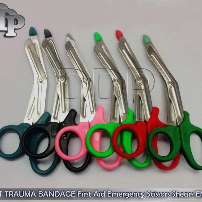 6 pcs 5.5" EMT TRAUMA BANDAGE First Aid Emergency Scissors Shears EMS Paramedic