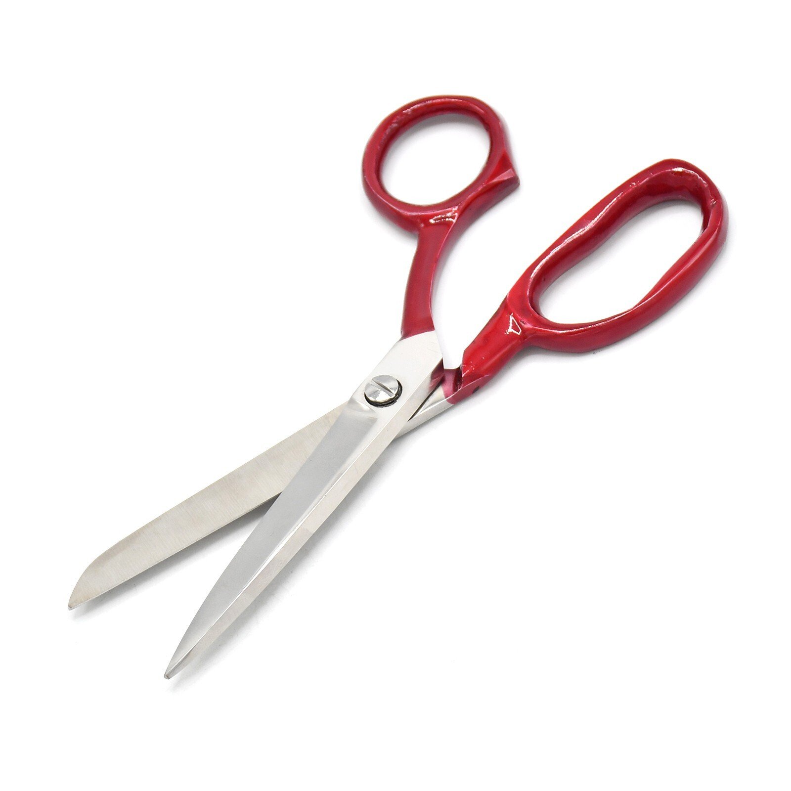 7 Inch Tailor Scissors Heavy Duty Carpet & Upholstery Shears Red Colour