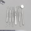 7Pcs Dental Mirror Odontoscope Tooth Scraper Tartar Plaque Remover Hygiene Tools