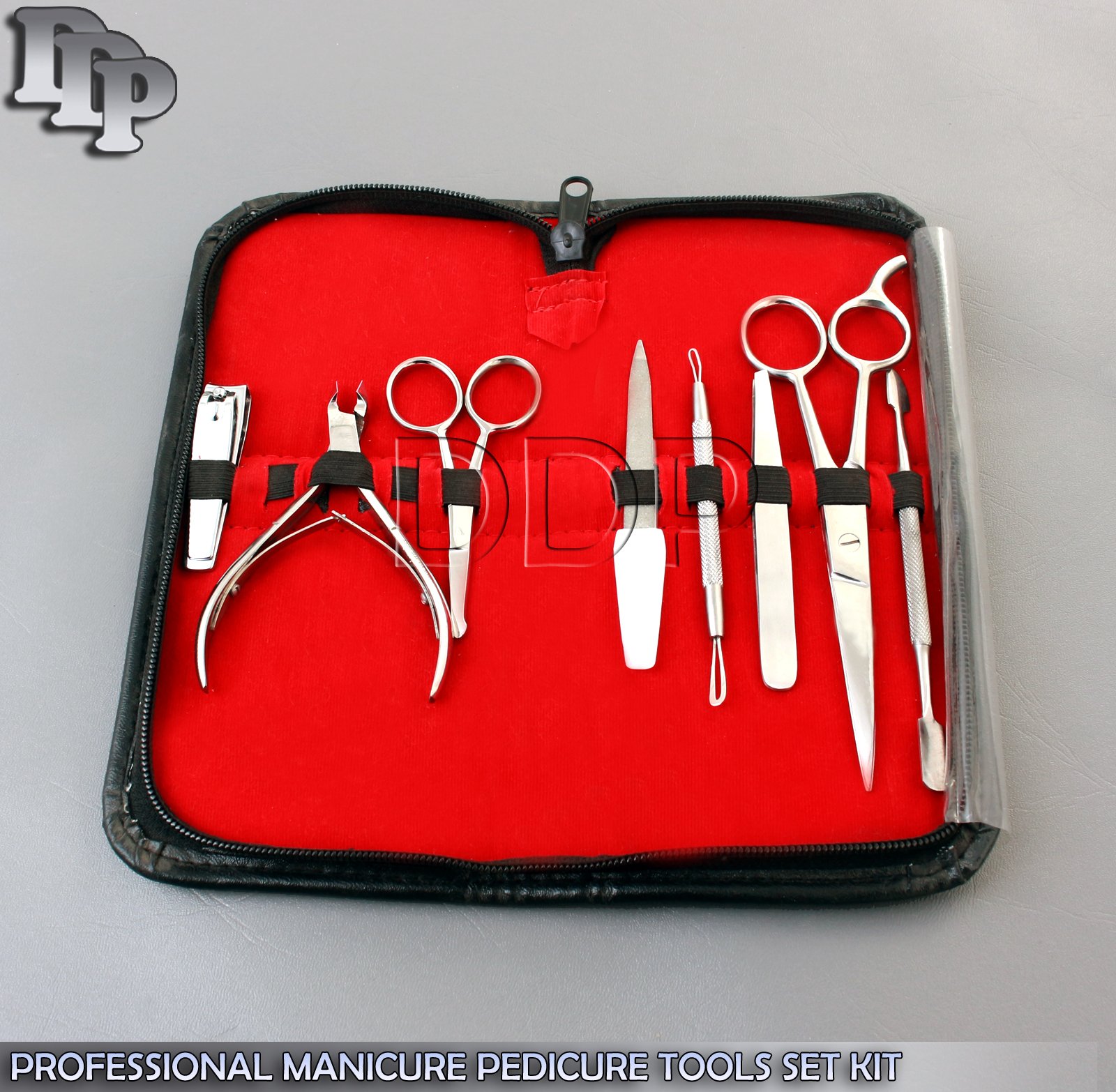 8 PCS PROFESSIONAL MANICURE PEDICURE TOOLS SET KIT,BTS-58