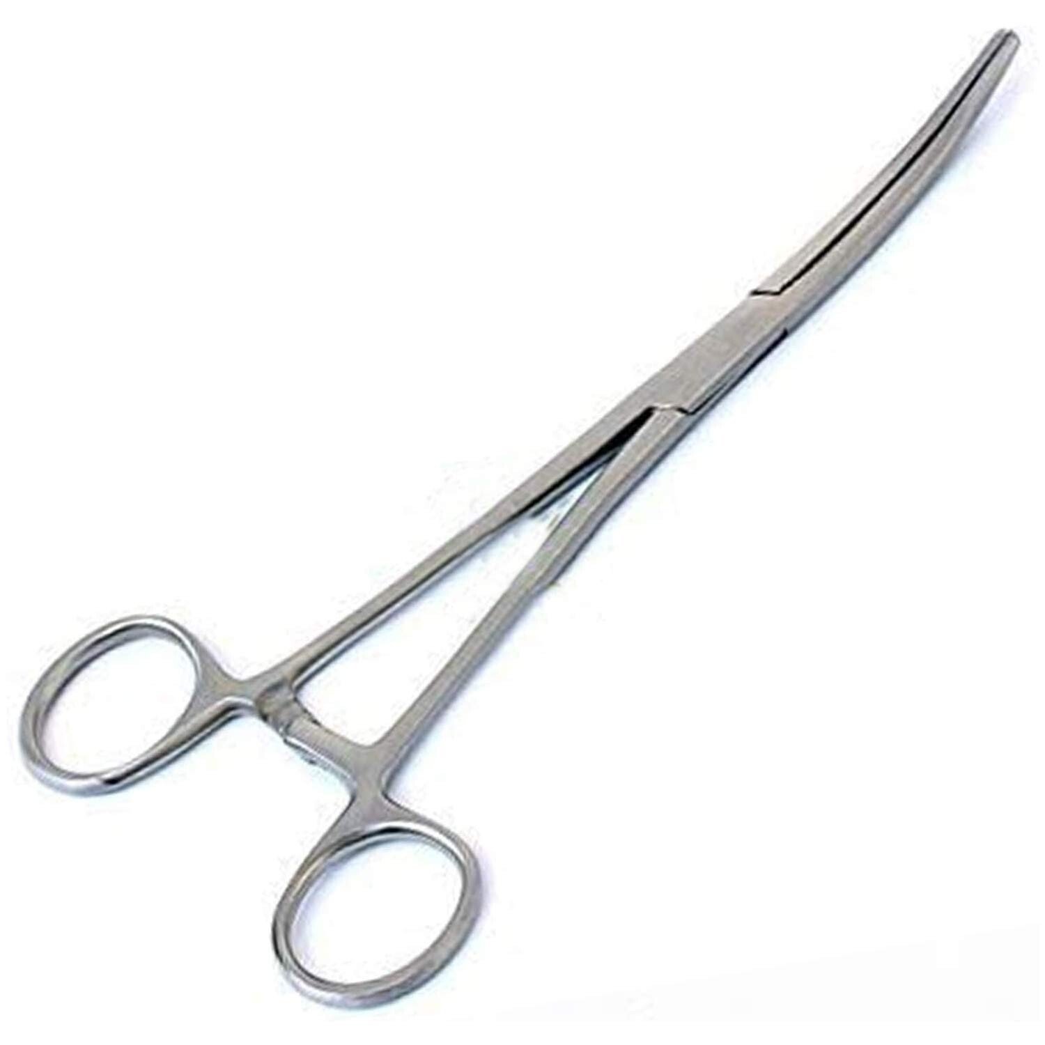 8 Pieces Of SCHNIDT Tonsil Hemostatic Forceps 7" Slight Curve Instruments