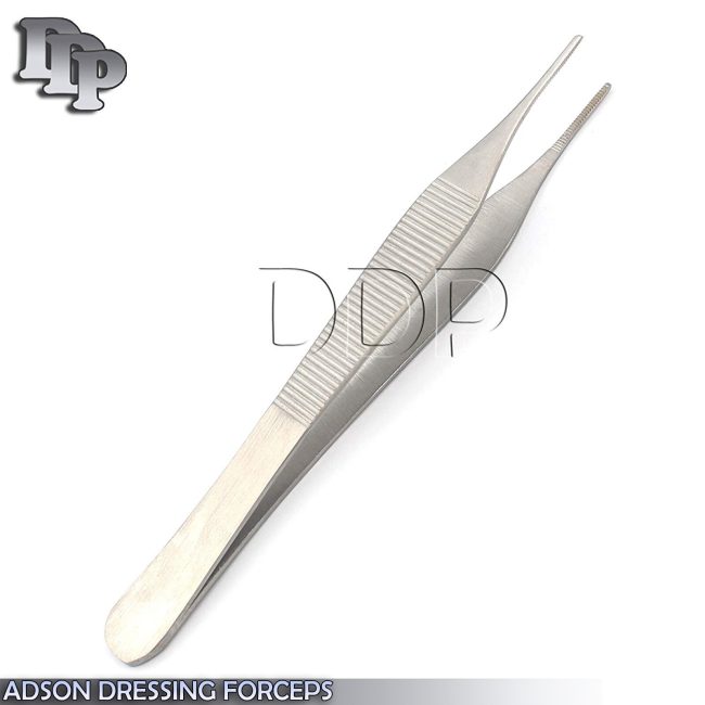 ADSON DRESSING FORCEPS 4.75" SERRATED SURGICAL