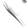 Adson Kocher Tissue Forceps 12cm 1X2 Teeth Surgical Cotton Dressing Tweezers Lab