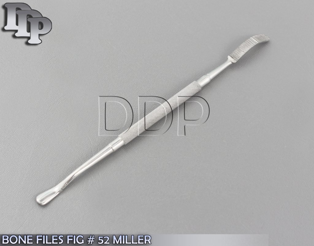 BONE FILES FIG # 52 MILLER DENTAL SURGICAL INSTRUMENTS
