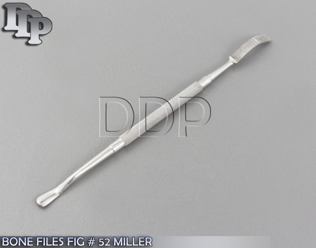 BONE FILES FIG # 52 MILLER DENTAL SURGICAL INSTRUMENTS