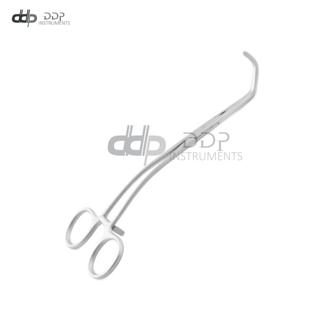 Beck Infant Aorta Clamp 8'' Angled DeBakey Atraumatic jaw Stainless Steel SR-611