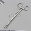 Body Piercing Slotted Sponge Clamp Forceps Tongue Belly Septum Lip Eyebrow