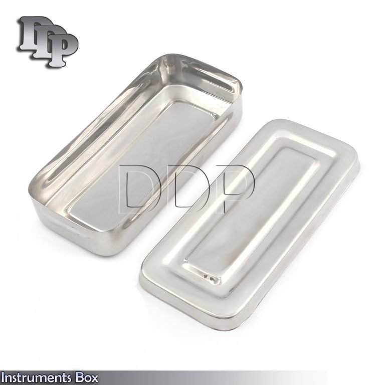 Box Instruments Stainless steel 17x7x3 cm Surgical dental Vet Instruments new
