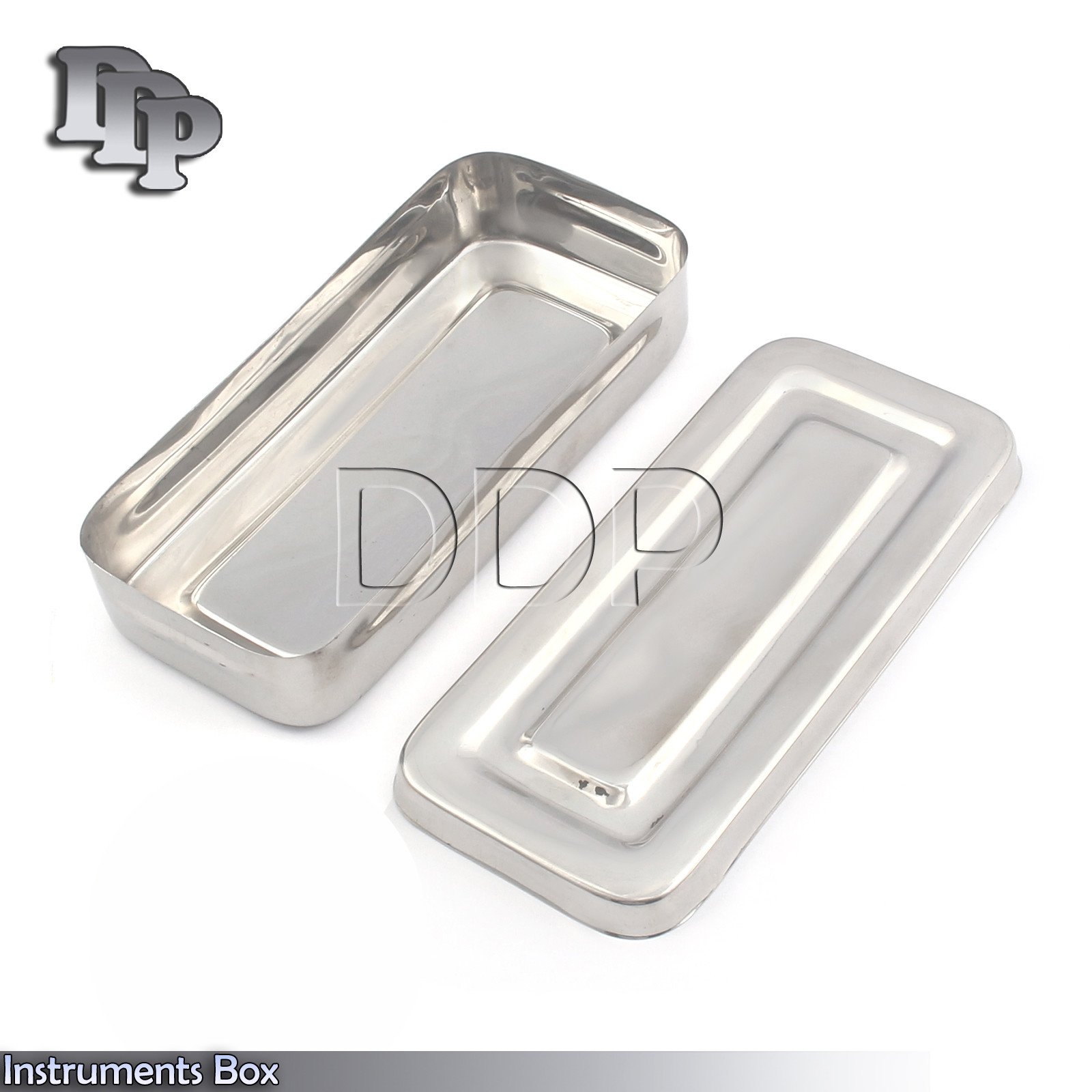 Box Instruments Stainless steel 17x7x3 cm Surgical dental Vet Instruments new