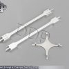 Bracket Height Gauge 018 & 022 Dental Orthodontic Free Boone Gauge Set of 2 pcs