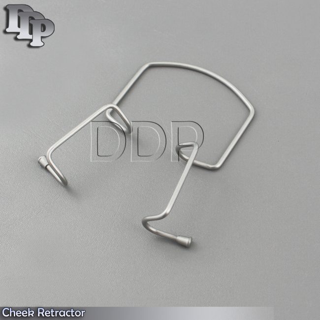 Cheek Retractor Omega Glance Dental Orthodontic Surgical Instrument