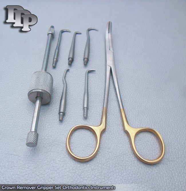 Crown Remover Gripper Set Orthodontics Instruments
