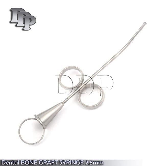Dental BONE GRAFT Implant SYRINGE 2.5mm Instruments