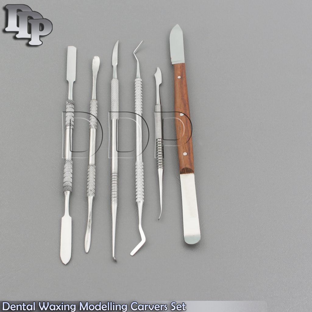 Dental Fahen Wax Knife New Heidman Composite Spatula Waxing Modelling Carver Kit