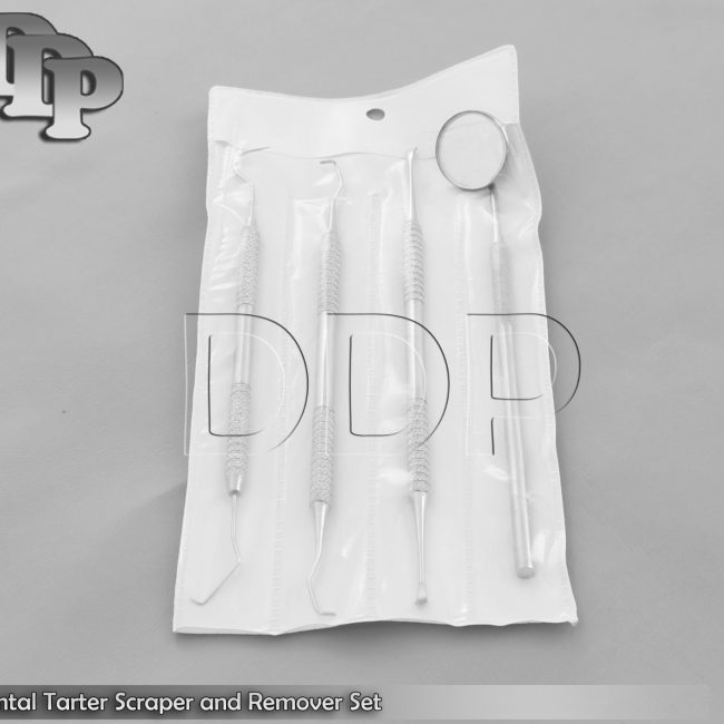 Dental Tartar Calculus Plaque Remover Tooth Scraper With Protective Pack Pr-104