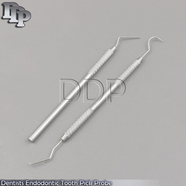 Dentists Endodontic Tooth Pick Probe Diagnostic Periodontal Teeth Cleaning Tool