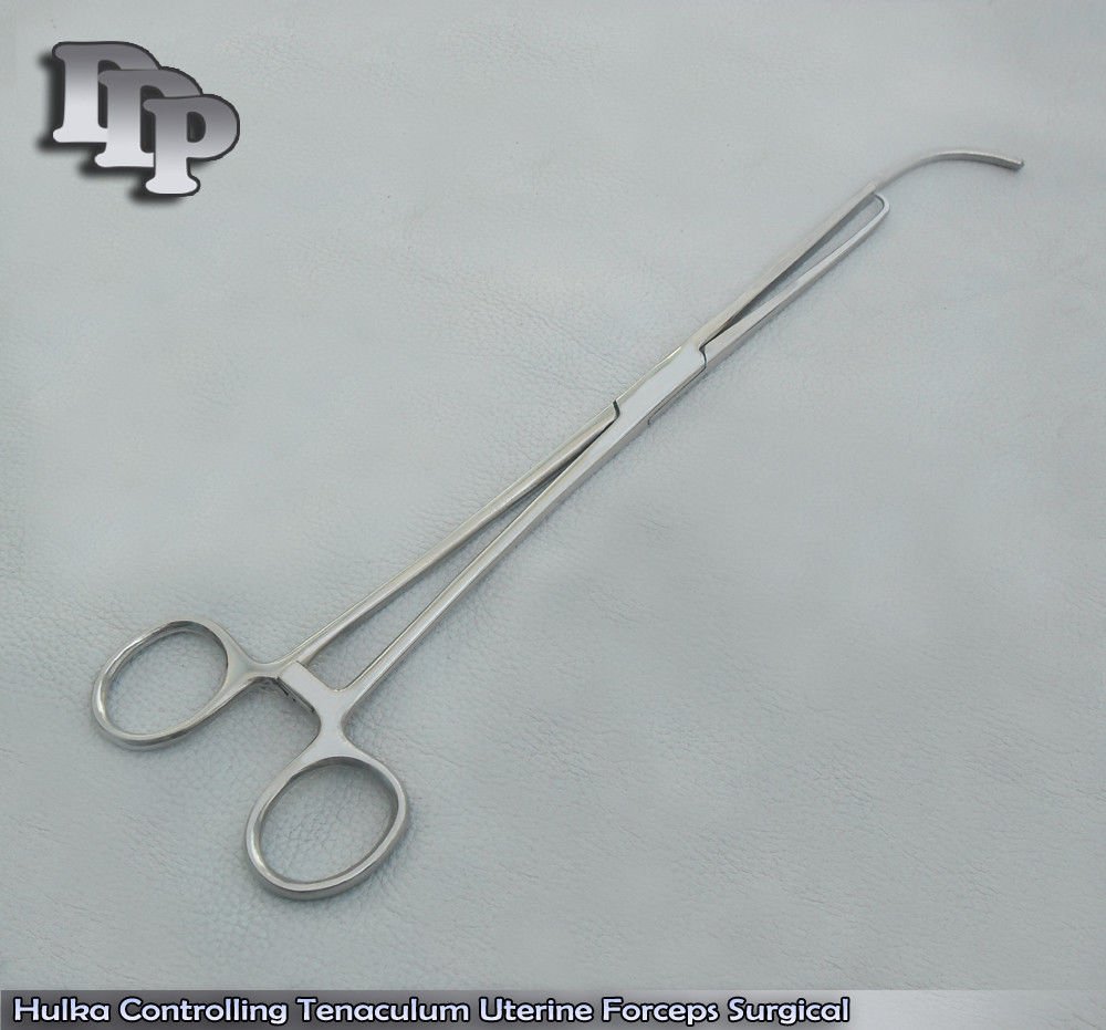 Hulka Controlling Tenaculum Uterine Forceps Surgical 11'' - Image 3