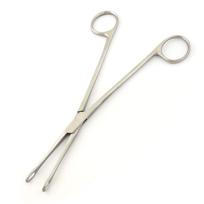 Kidney Surgery Urology Forceps 8'' Straight Stainless Steel Surgical Ins DS-2182