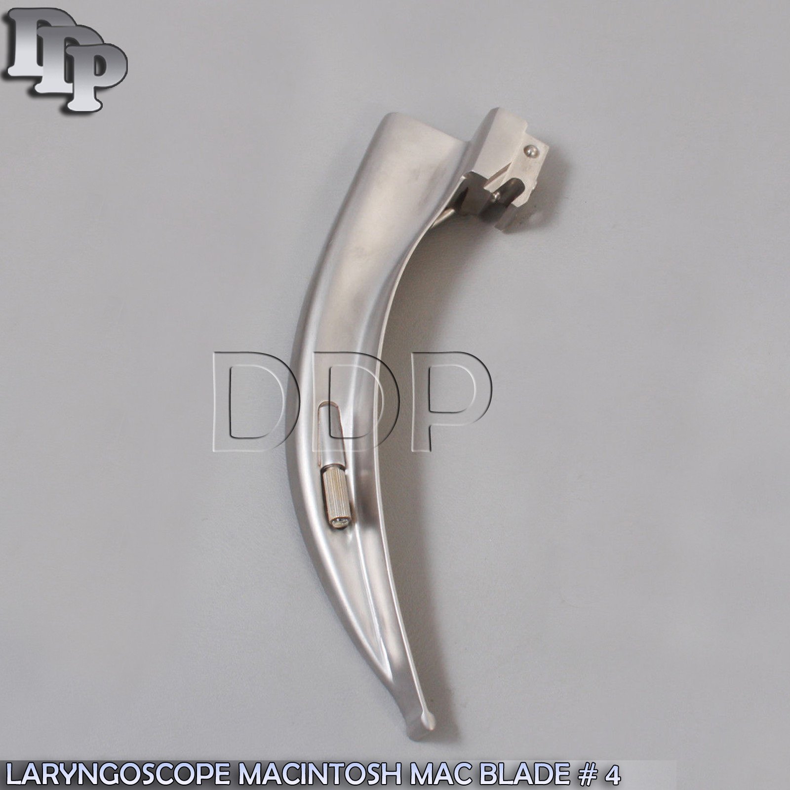 LARYNGOSCOPE MACINTOSH MAC BLADE # 4 ANESTHESIA EMT INTUBATION STAINLESS STEEL