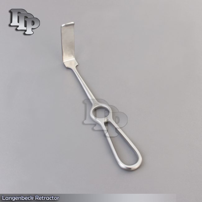 Langenbeck Retractor 21cm 20x70mm, Surgical Instruments