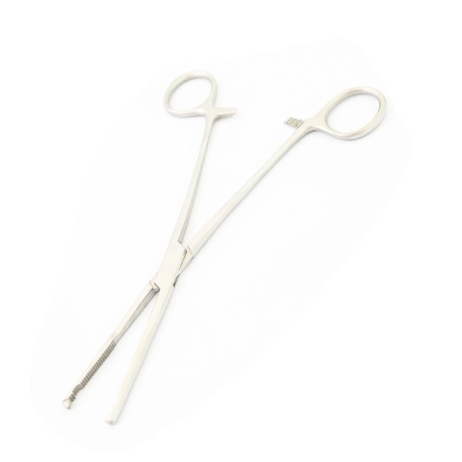 Lovelace Hemostatic Forceps 7.5'' Straight 2x3 Teeth Stainless Steel DS-1786