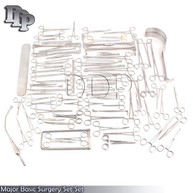 Major Basic Set 161 Pieces Surgical Instruments DDP-561