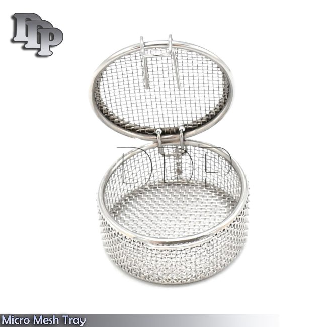Micro Mesh Tray 7 x 3.5 Cm Perforated Mesh Box DN-2165