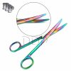 Multi Color Mayo Dissecting Scissors 6.75" Curved O.R. GRADE