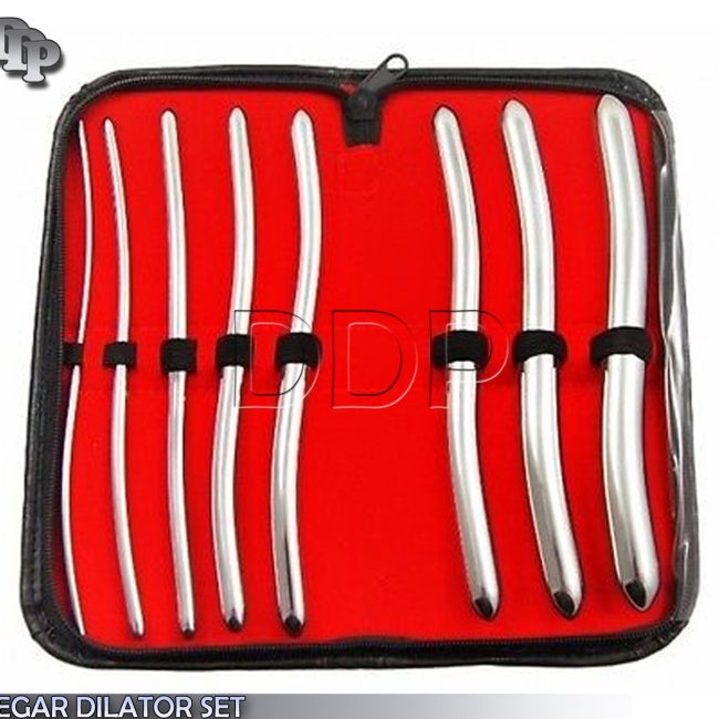 NEW 8 HEGAR DILATOR SOUNDS SET 7.5"GYNO SURGICAL INSTRUMENTS ( PREMIUM GRADE )
