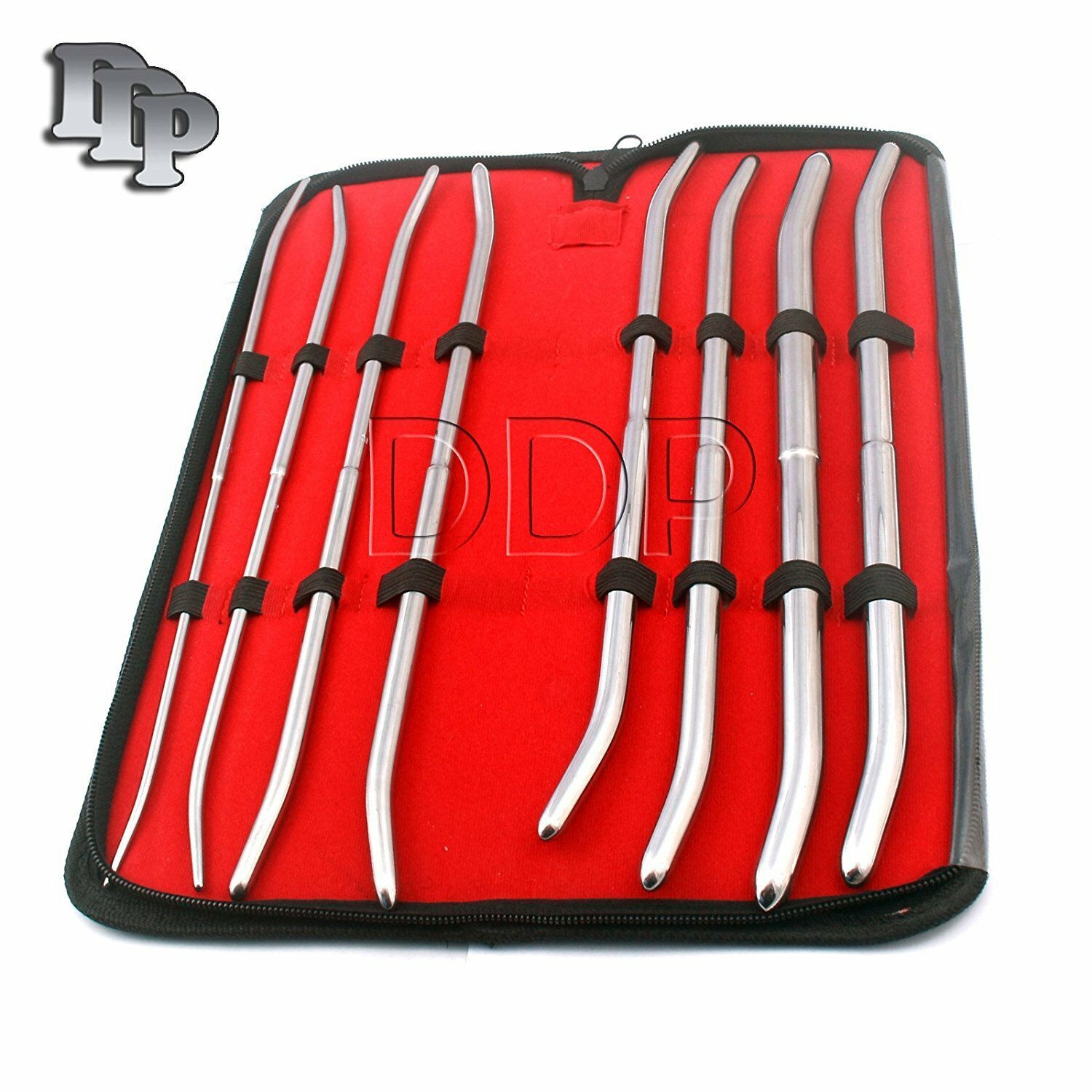 NEW PREMIUM GERMAN GRADE PRATT DILATOR SOUNDS 8/SET SURGICAL MEDICAL INSTRUMENTS