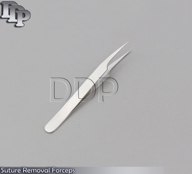 O R Grade Suture Removal Fine Point Forceps 4.75"