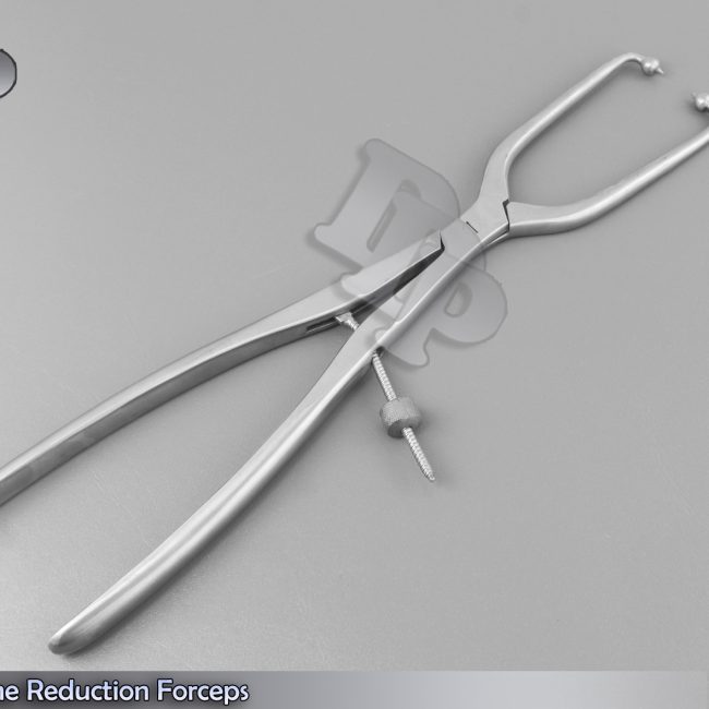 Pelvic Bone Reduction Forceps 16" 1x1 Ball Tip