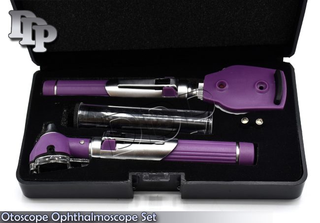 Premium FIBER OPTIC Otoscope Ophthalmoscope Examination LED Diagnostic NT-948