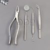 SET OF 4 PCS ORAL DENTAL SURGERY EXTRACTION KIT WITH EXTRACTING FORCEPS #69