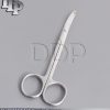 SHORTBENT Stitch Scissor, 3.5", Curved Blades, Premium Stainless