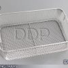 STERILIZING TRAYS Micro Tray Drop Handle 16'' x 10" x 4" Mesh Box DN-319