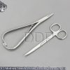 Set Of 2 Mathieu Needle Holder Bracket Removing Iris Curved Stainless Steel