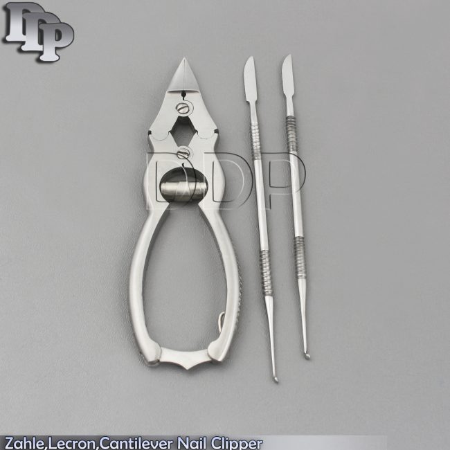 Set Of 3 Zahle,Lecron,Cantilever Nail Clipper Heavy Duty Thick Nipper BTS-606