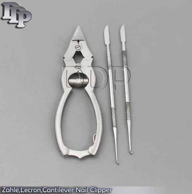 Set Of 3 Zahle,Lecron,Cantilever Nail Clipper Heavy Duty Thick Nipper BTS-606