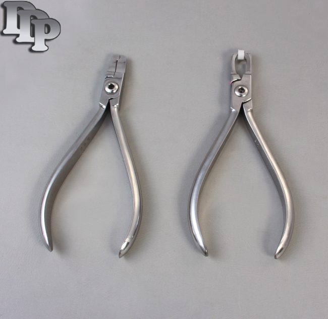 Set of 2 Primary Crown Crimping Plier & Posterior Band Removing Plier Dental