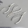 Set of 3 Orthodontic Pliers - Omega Loop, Tweed Pliers & Bird Beak Pliers Dental