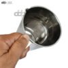 Stainless Steel Beaker Cup Mug 500 ML (16 oz) Lab Measuring Pitcher Handle