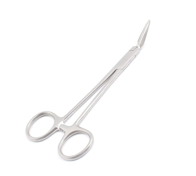 Stieglitz Splinter Dental Root Fragment Forceps, Tapered, 45º, 5.5" Serrated Tip